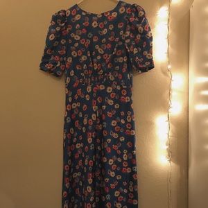 ASOS floral print dress